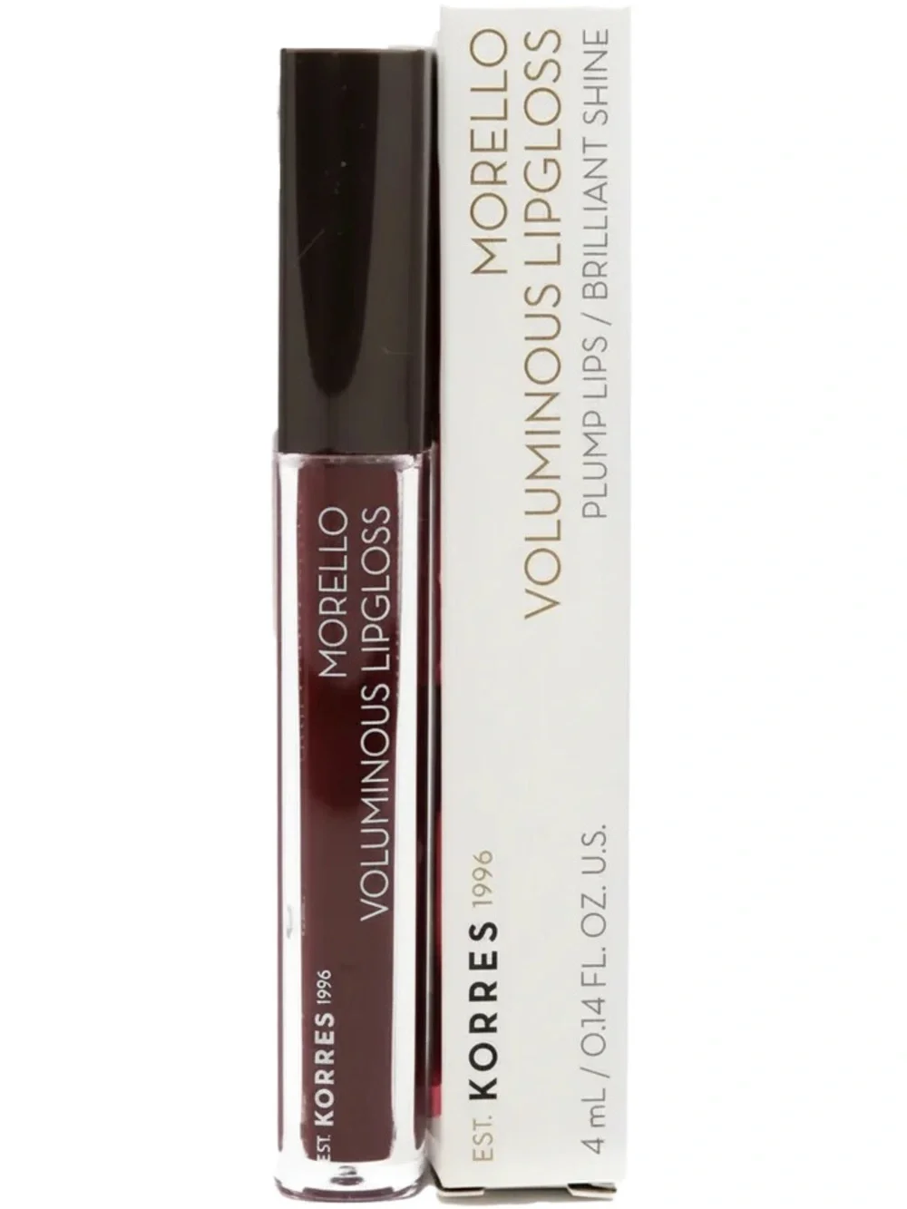 Korres Morello Voluminous Lipgloss Bloody Cherry 58 Plumping & Brilliant Shine